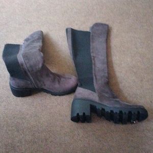Shoedazzle Knee High Boots size 9 + free gift